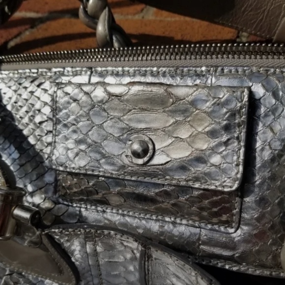 Limited Edition Chloe Python Heloise in silver - Picture 16 of 16